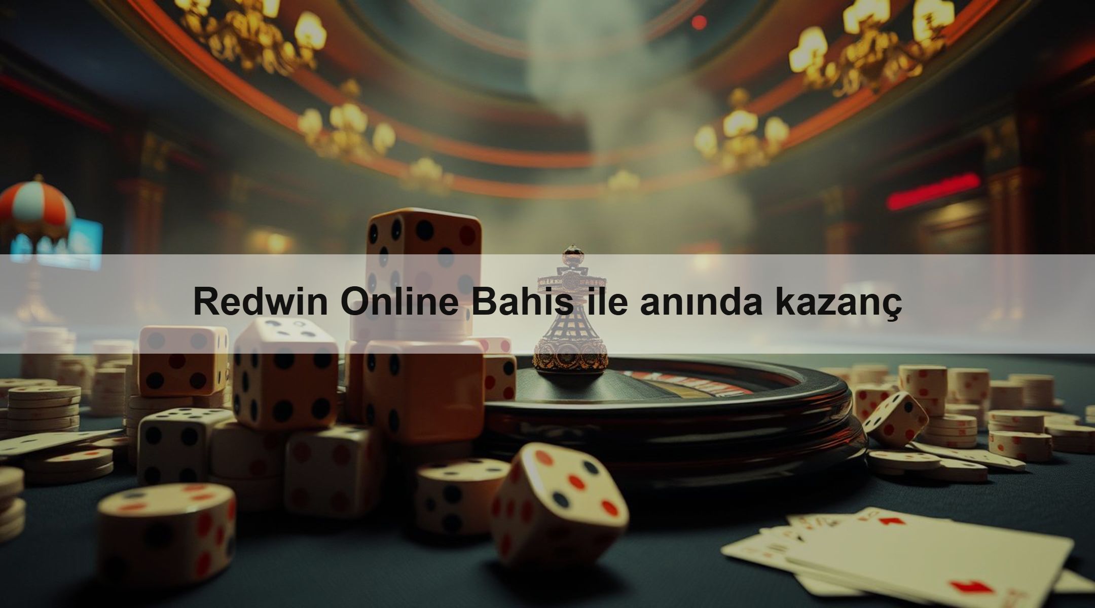 Redwin Online Bahis ile anında kazanç