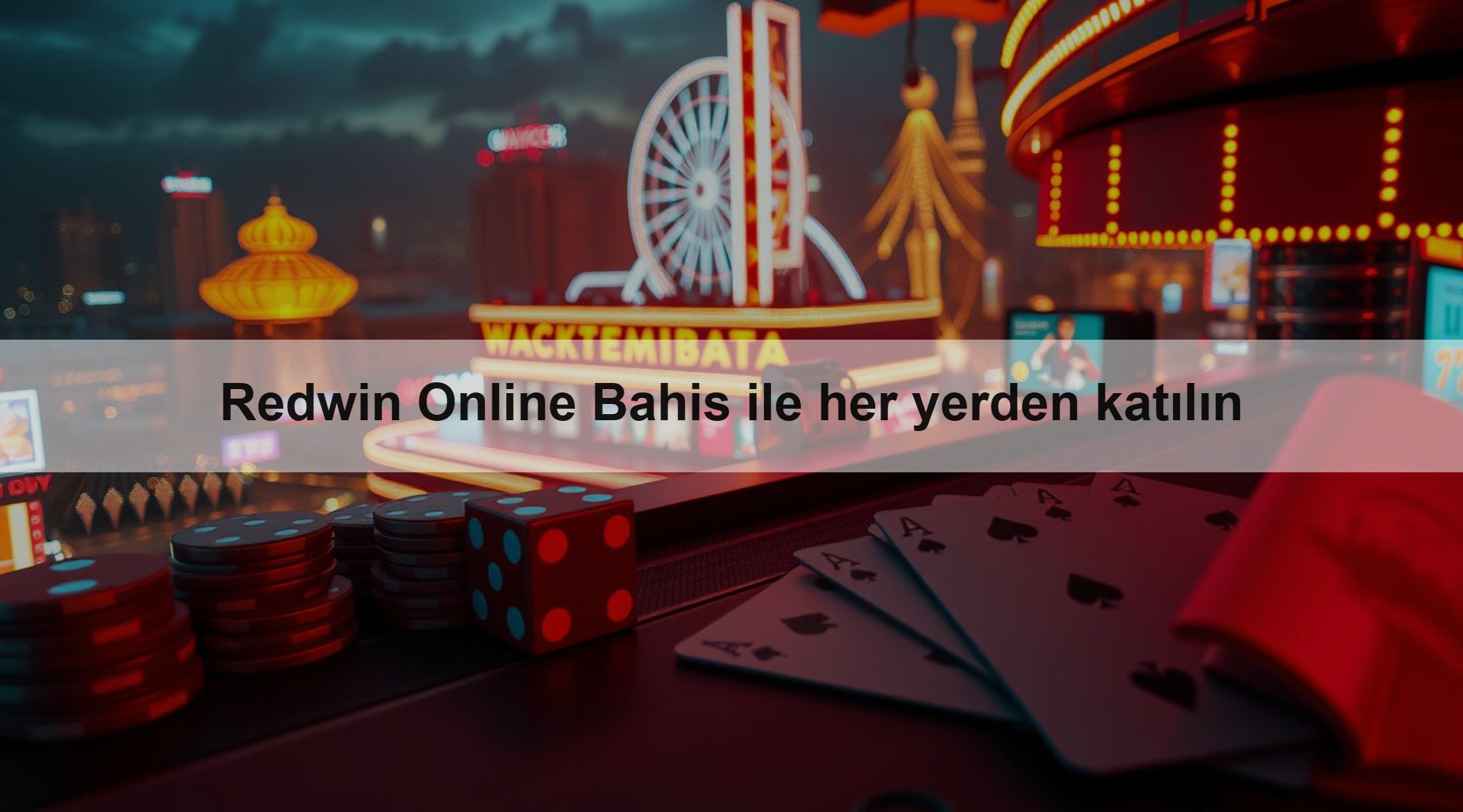 Redwin Online Bahis ile her yerden katılın